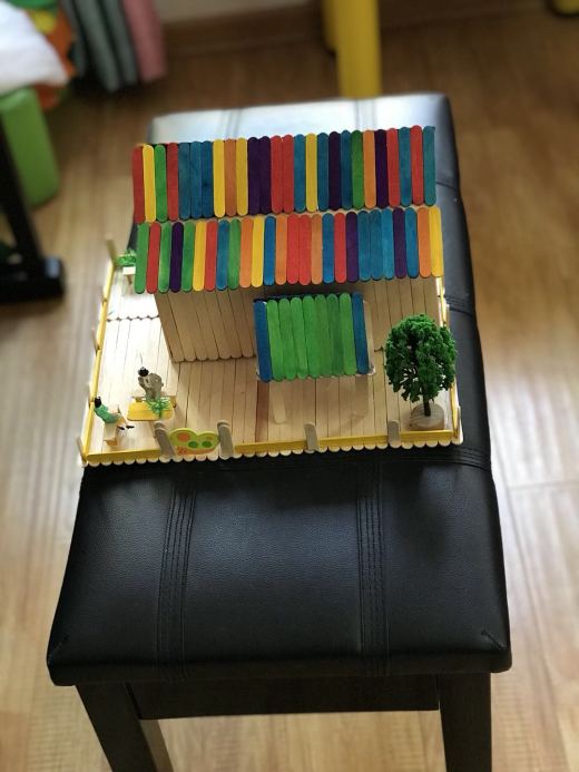 北京金色摇篮华容园幼小一班"这个冬天我们一起diy"亲子环保手工大赛