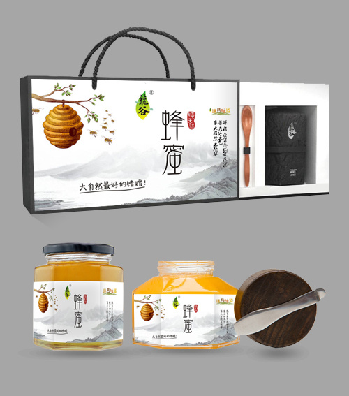 【遂昌县农产品包装设计大赛】-蜂蜜投票
