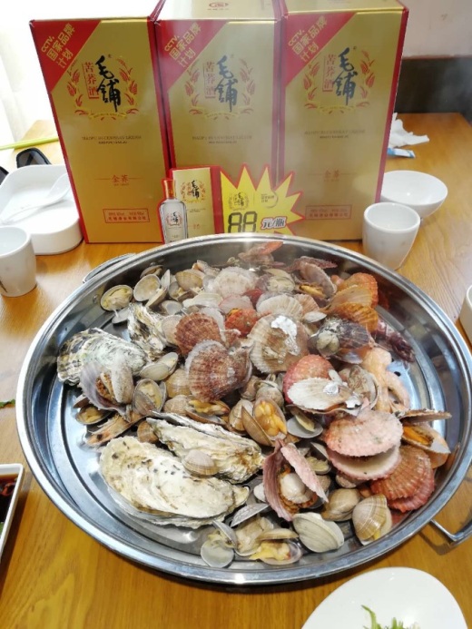 胶东海鲜大院 翟家羊肉(手撕羊排) 黄河人家 淄博大红门酒店(酱香小