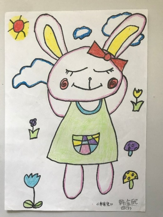 "我的六一别样精彩"绘画活动