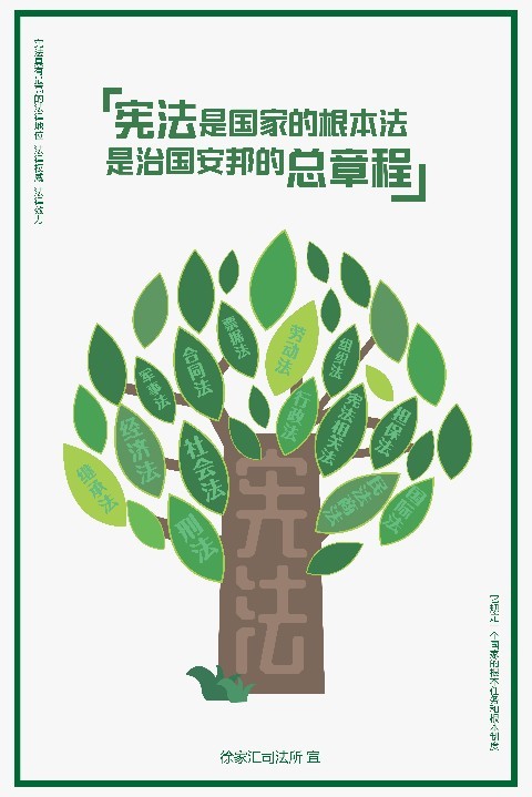 2018年徐汇区法治文化公益广告大赛暨"我与宪法"优秀微视频评选活动啦