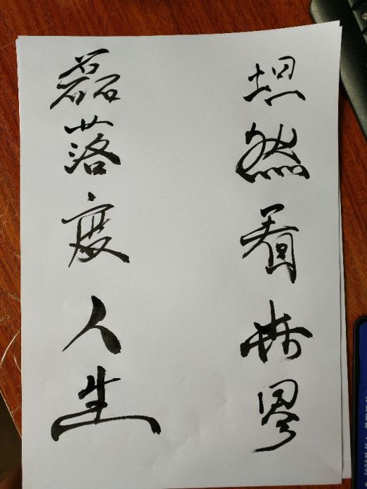 作品:廉隅细谨,洁身自好 作品:知黑守白,激浊扬清 作品:党风正德 一